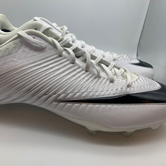Nike Vapor Speed Low Football Cleats White/Black Size 14.5 main image 13